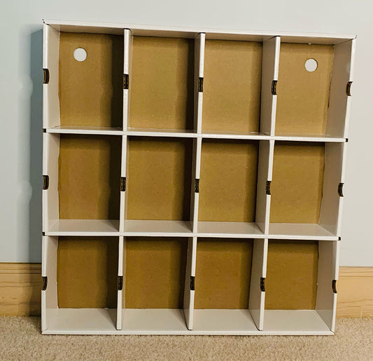 DE-LUXX Glossy White MK Kubbie Funko Pop Display Case (FREE Shipping)