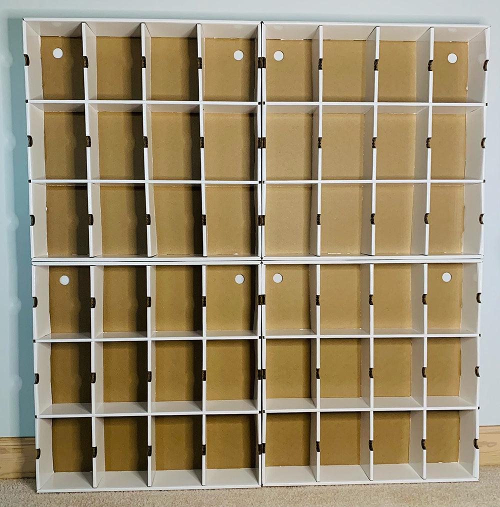 DE-LUXX Glossy White MK Kubbie Funko Pop Display Case (FREE Shipping)